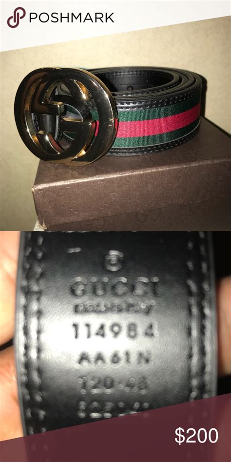 gucci belt authenticity check